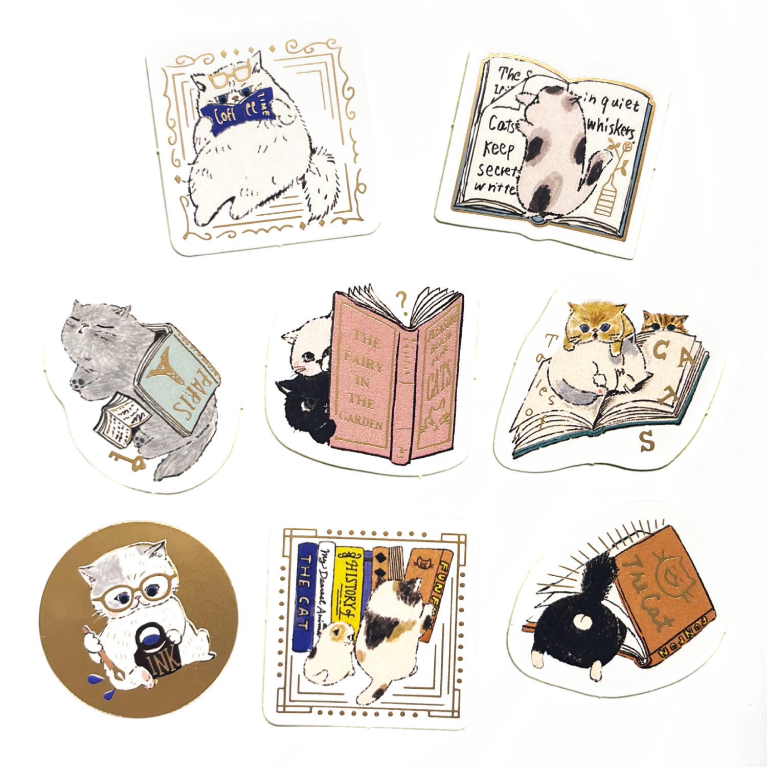 Shinzi Katoh Collection きらぴかフレークシール Reading Club