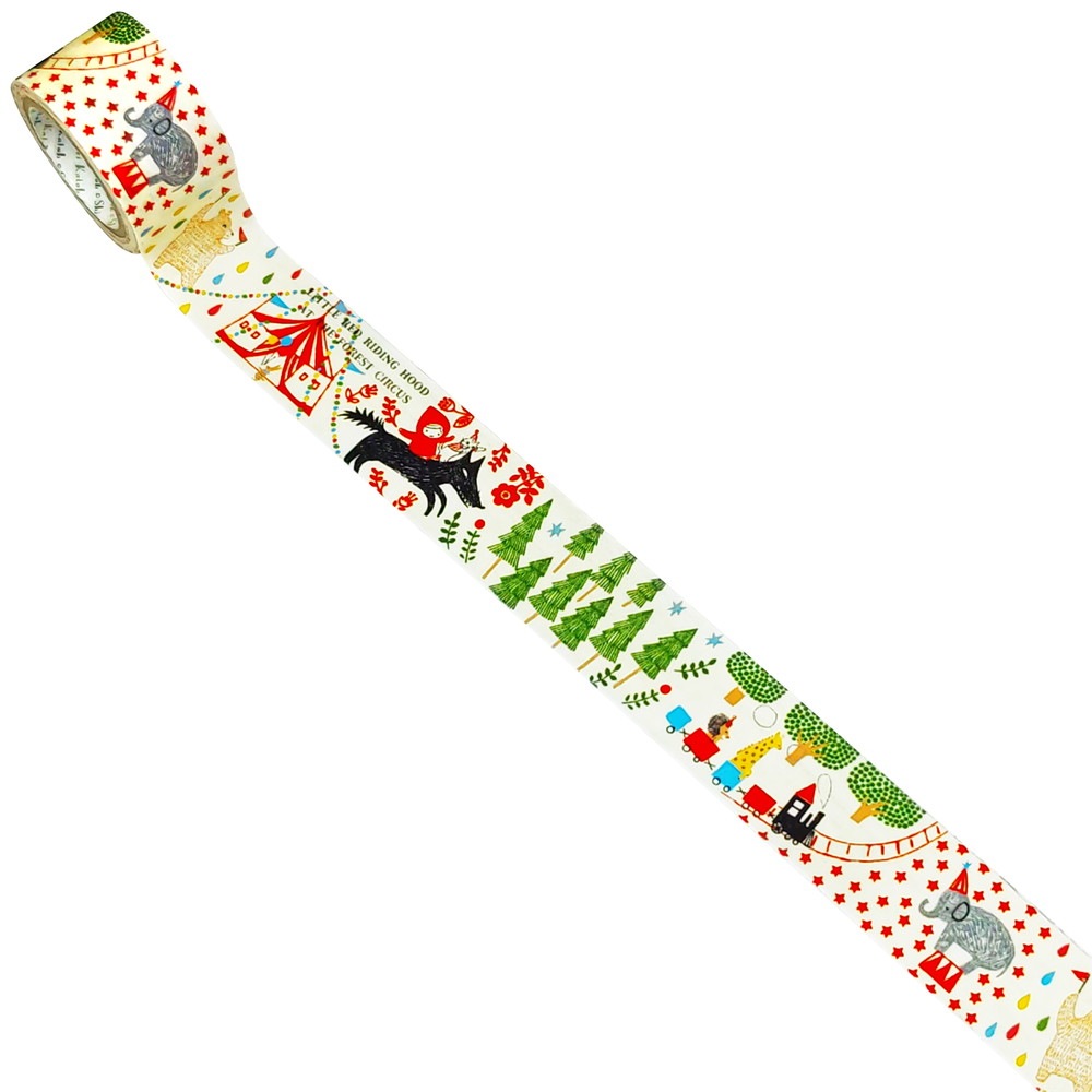 強粘着 ツヨハルTape 赤ずきん クラフトテープ