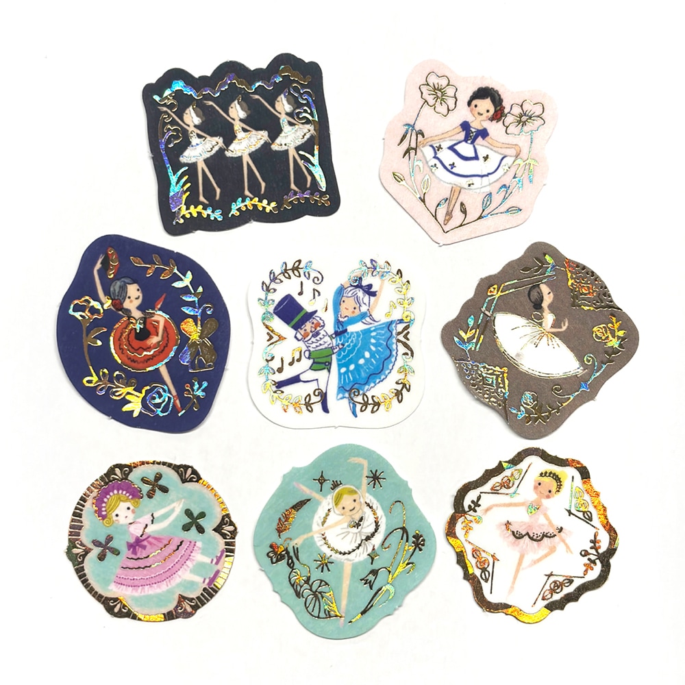 Shinzi Katoh Collection きらぴかフレークシール Ballet Theater
