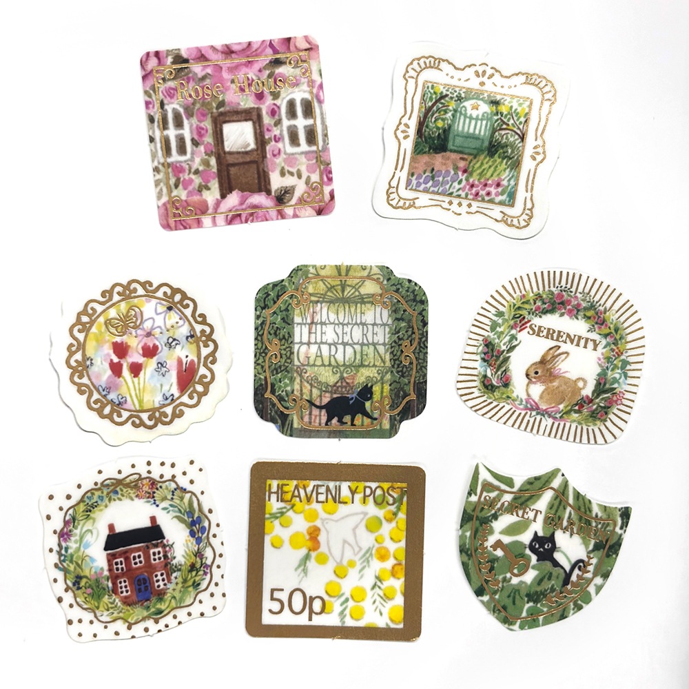 Shinzi Katoh Collection きらぴかフレークシール Heavenly Garden