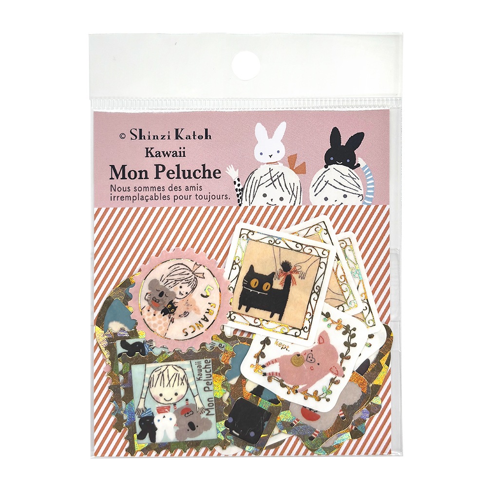 Shinzi Katoh Collection きらぴかフレークシール Kawaii Mon Peluche