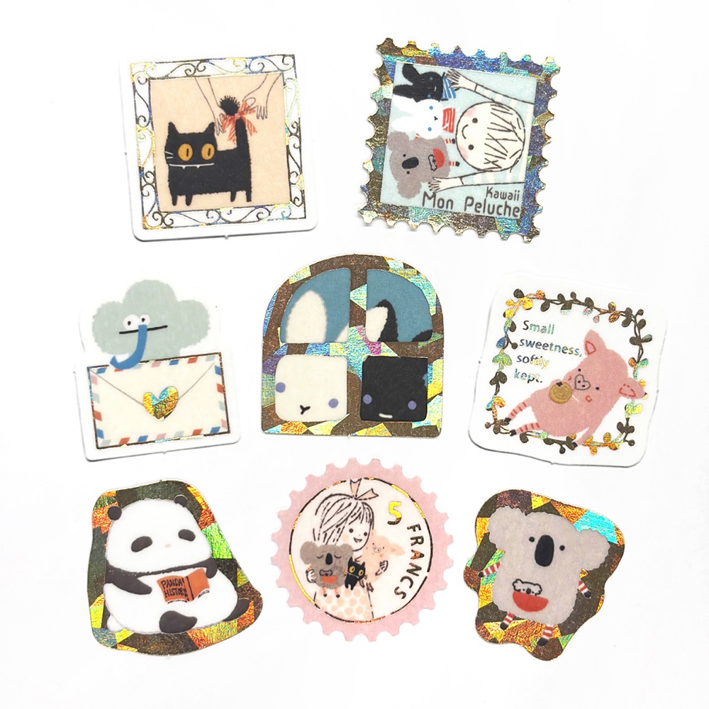 Shinzi Katoh Collection きらぴかフレークシール Kawaii Mon Peluche