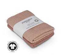 オーガニックコットン100% キッチンクロス Solid-Clay【2枚組】ASPEGREN Denmark Dish Cloths|雑貨・小物|タイプから探す