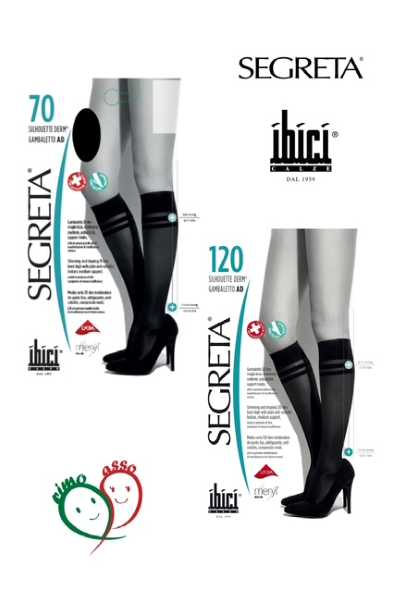 SILHOUETTE DERM 70＆120 GAMBALETTO　2足セット／シルエット ダーム 70＆120 ガンバレット　2足セット