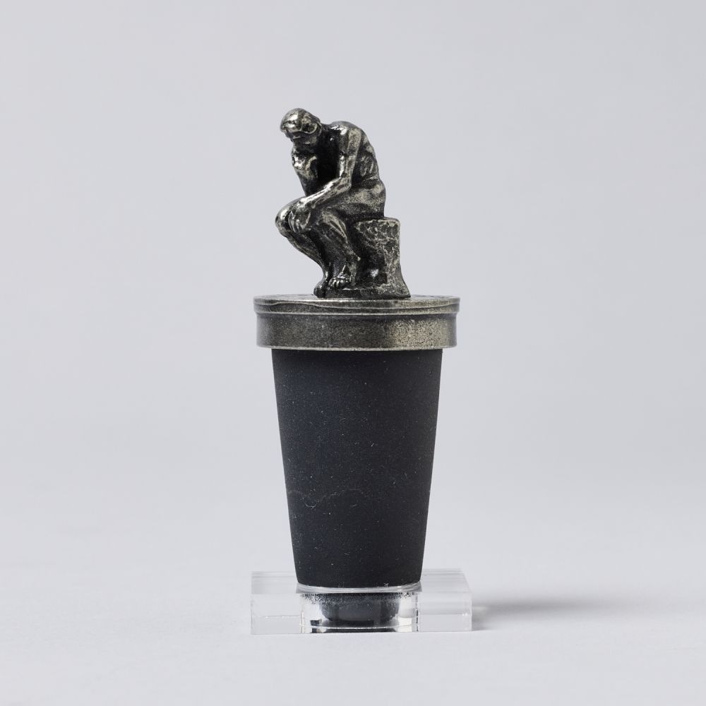 ボトルストッパー 考える人 雑貨 テーブルウェア 国立西洋美術館shop