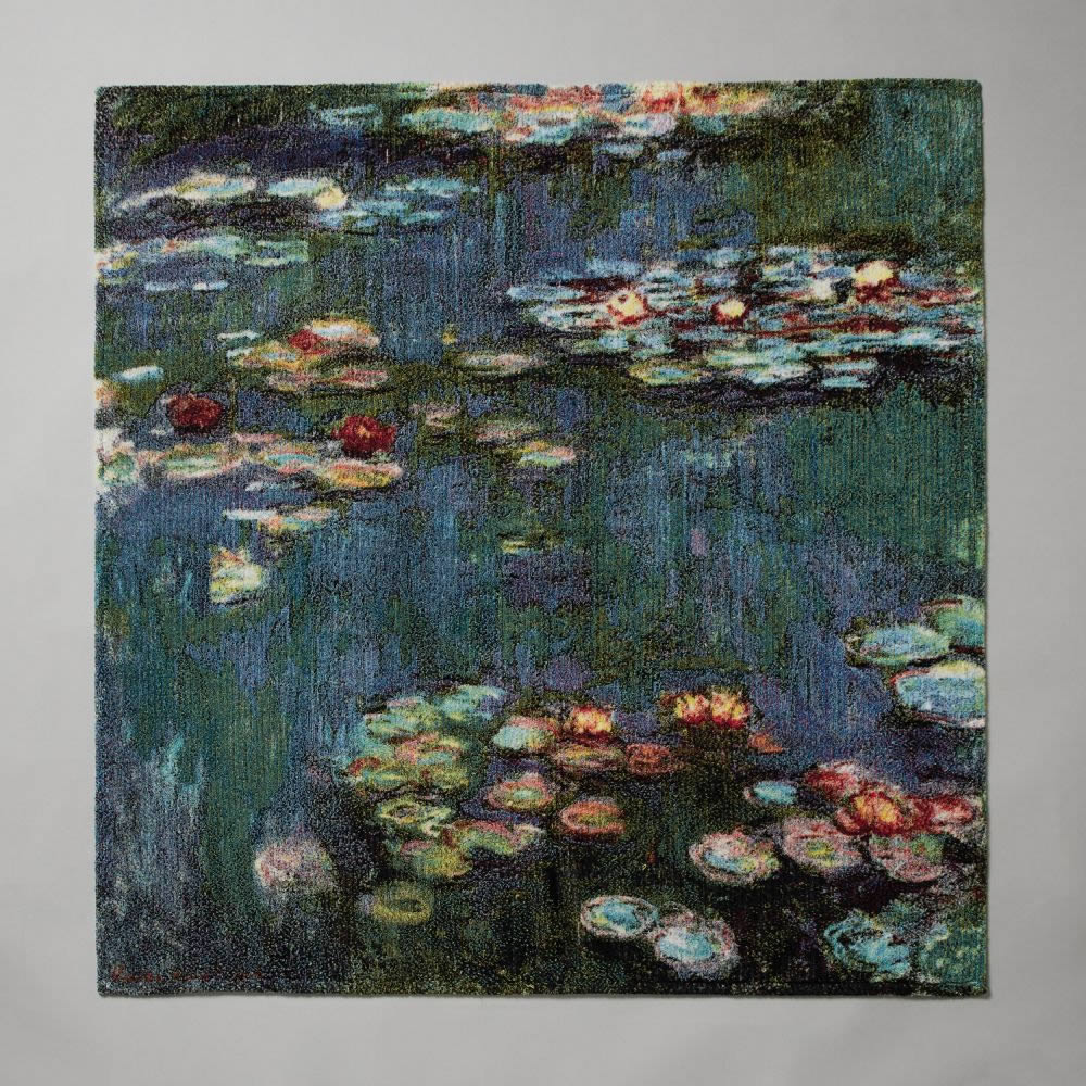 睡蓮 ジャカードタオル大判 睡蓮 | 雑貨,インテリア雑貨 | 国立西洋美術館SHOP