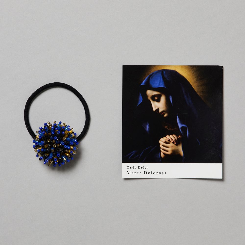 ビーズヘアゴム 悲しみの聖母 | ファッション | 国立西洋美術館SHOP