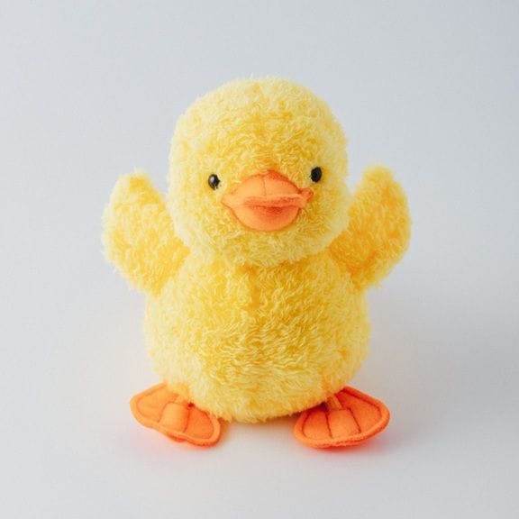 ミレイ《あひるの子》<br>あひるのぬいぐるみ