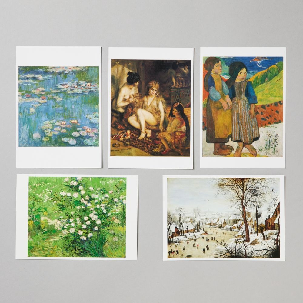 絵はがき　松方コレクションセット5枚