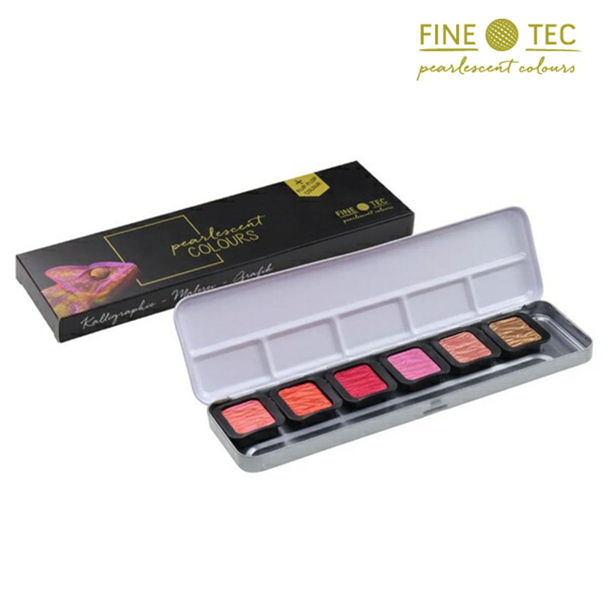 ファインテック パールセントカラー F0603 パールカラー 5色+ Flip-Flopカラー 1色セット