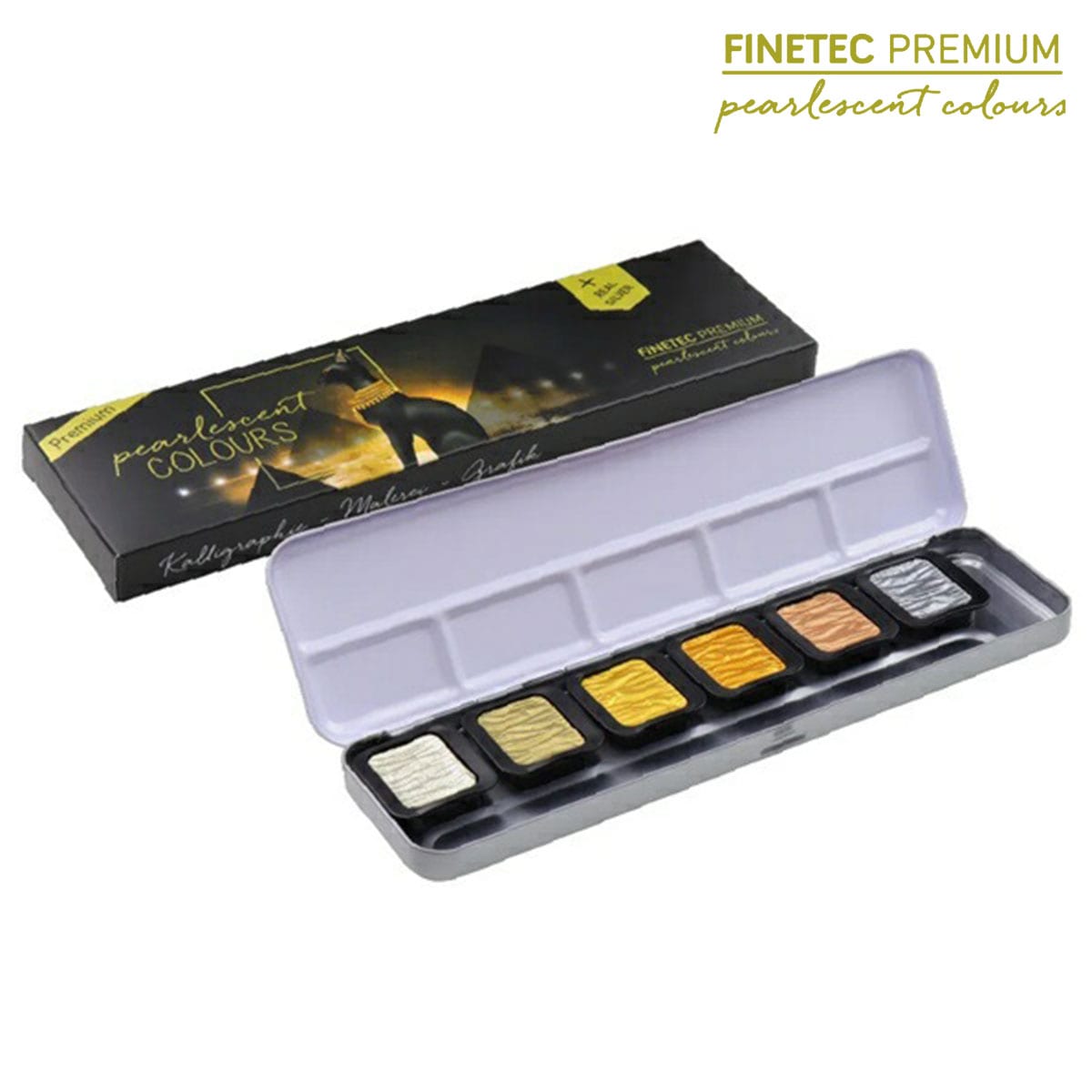 ファインテック プレミアム パールセントカラー F7001 アンティーク トーン 6色セット (610608)