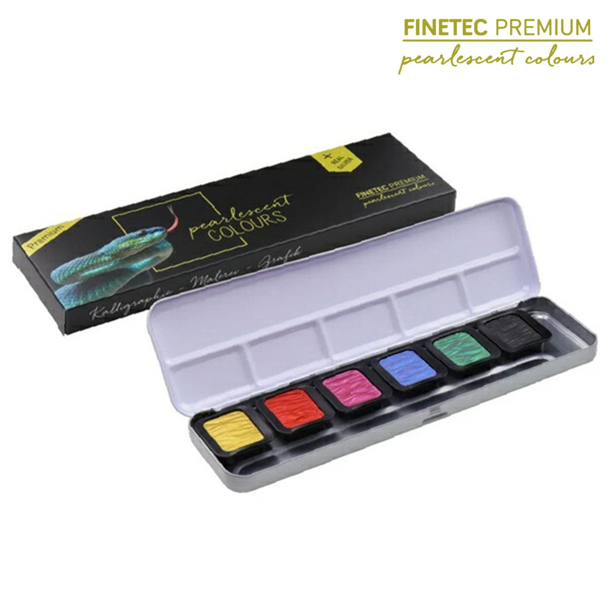 ファインテック プレミアム パールセントカラー F7002 ハイ クロマ 6色セット