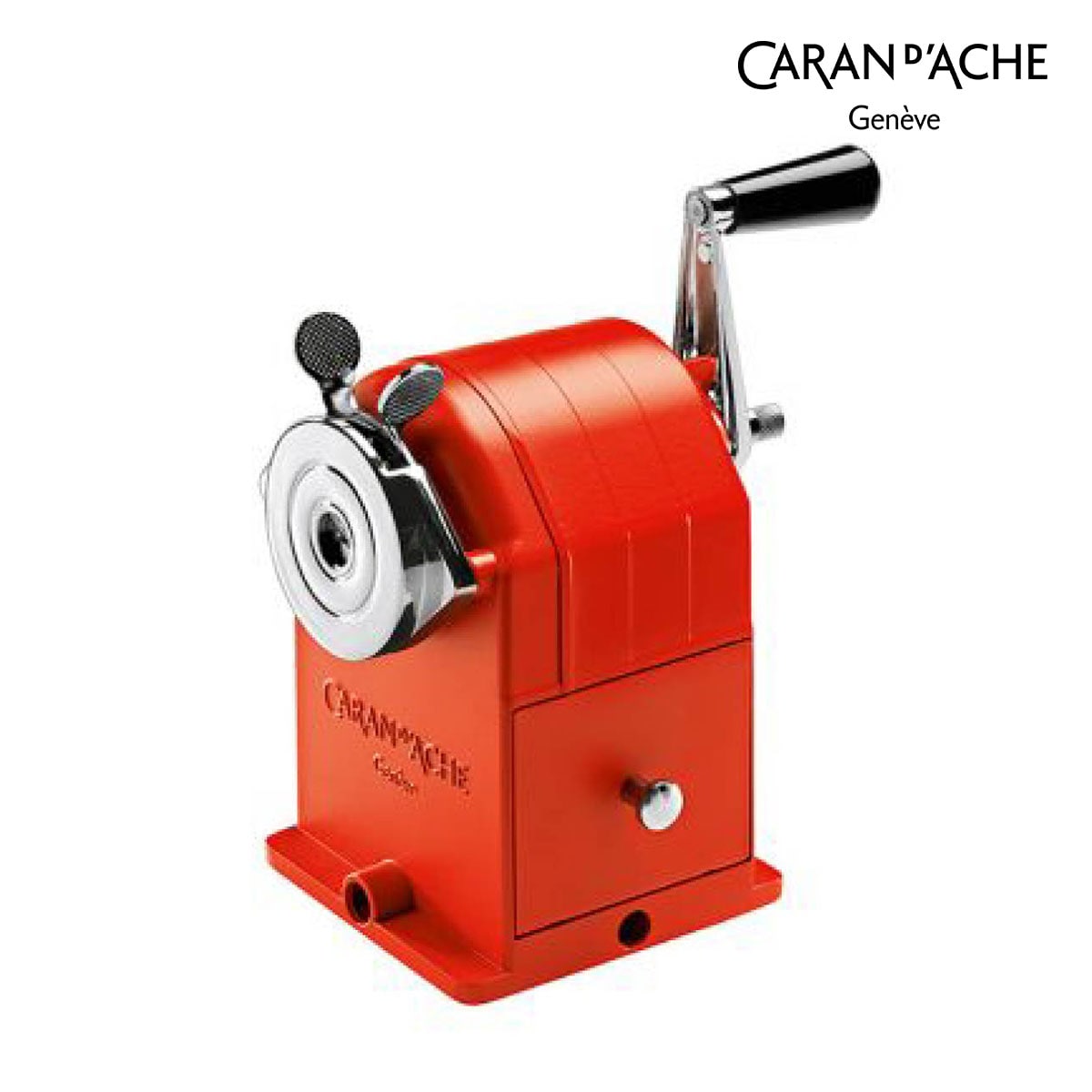 カランダッシュ(Caran d'Ache) 0455-270 メタルシャープナー レッド(6850017)