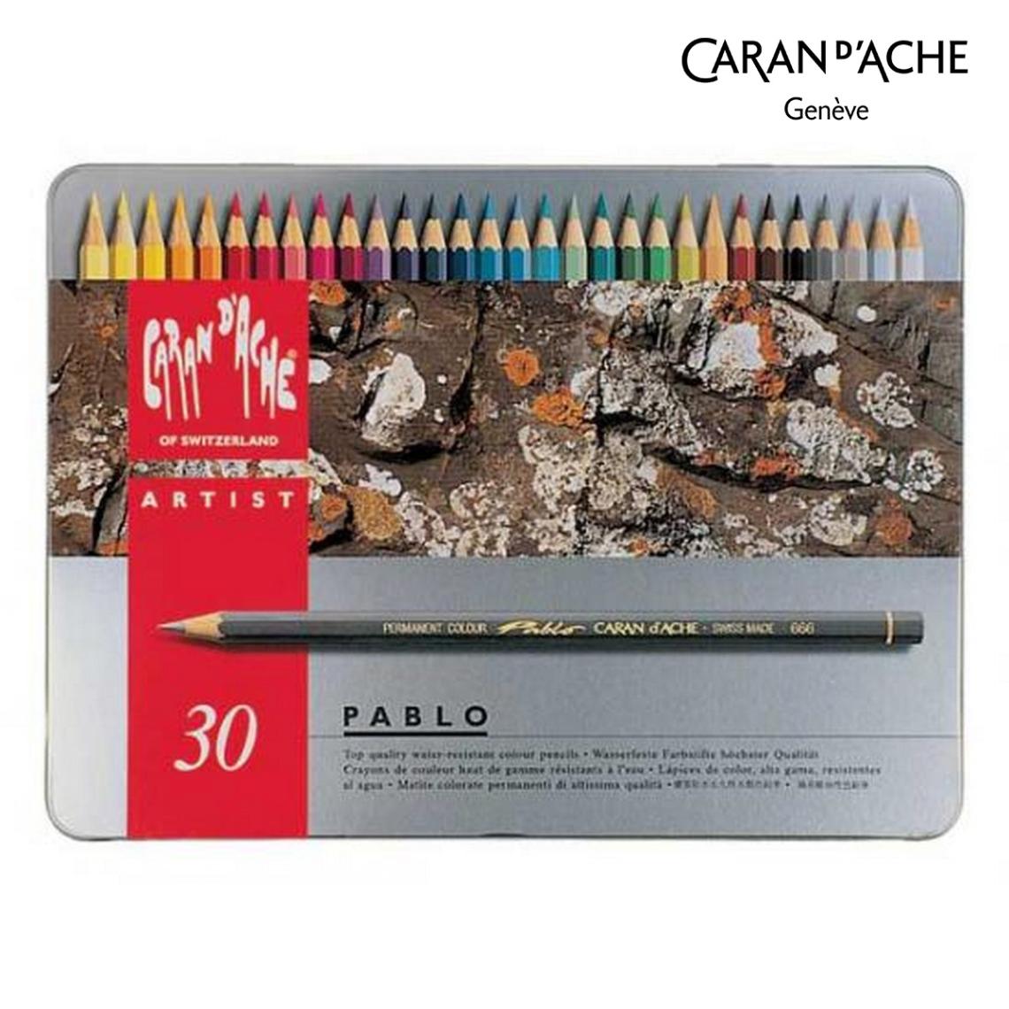 カランダッシュ(Caran d'Ache) 0666-330 パブロ色鉛筆 30色セット (619153)
