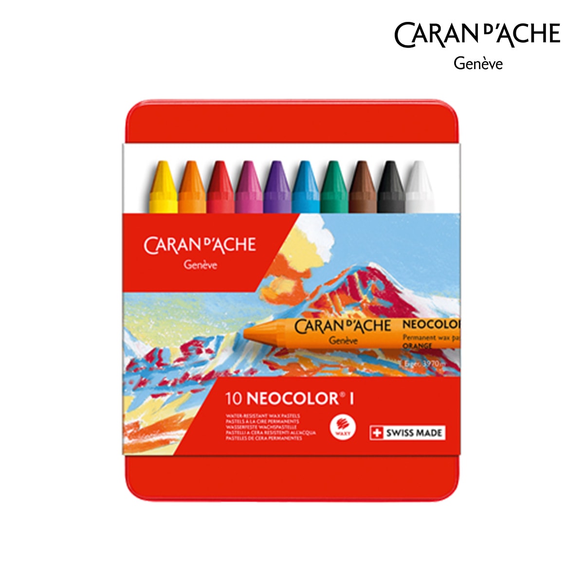 カランダッシュ(Caran d'Ache) 7000-310 ネオカラー1 10色セット (618202)