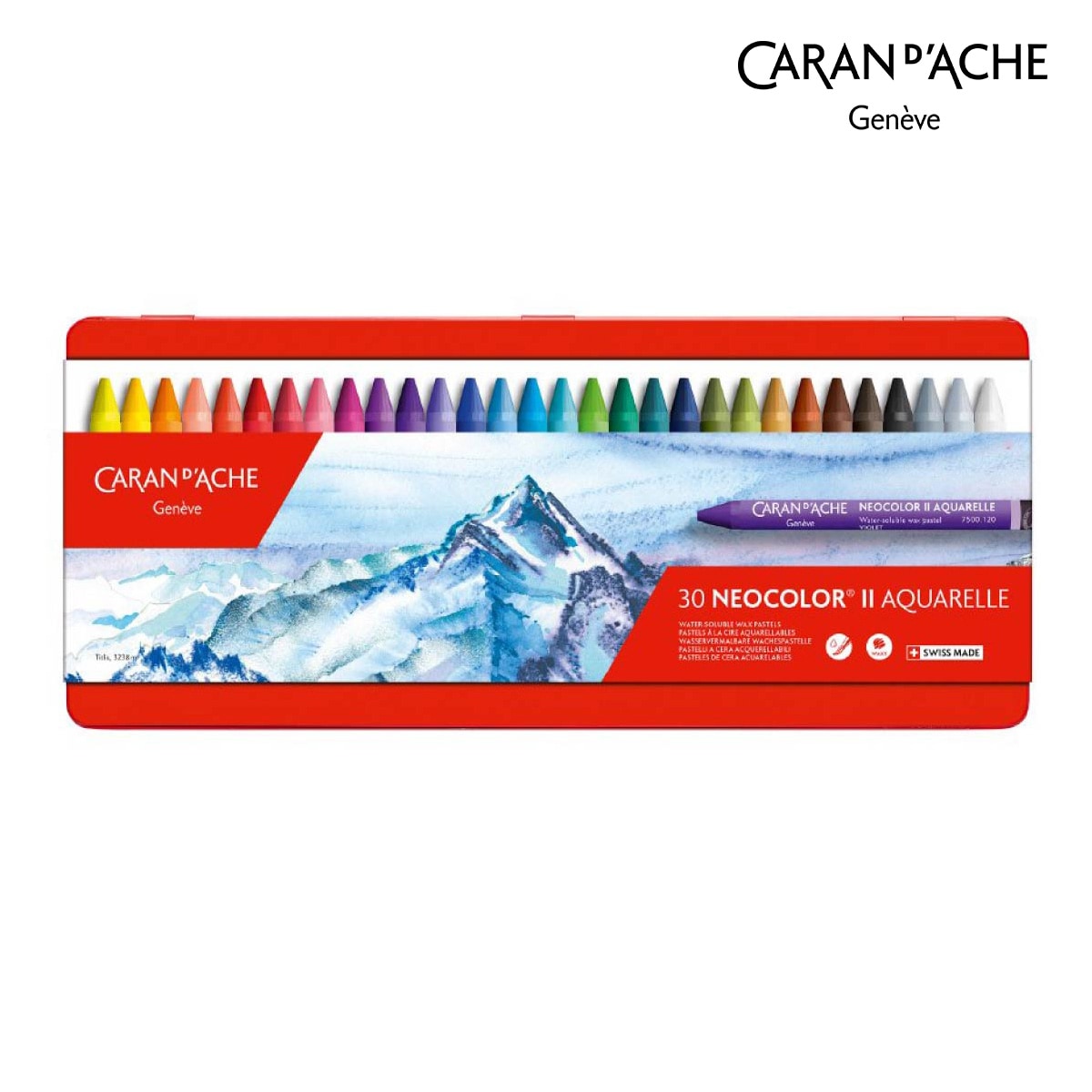 カランダッシュ(Caran d'Ache) 7500-330 ネオカラー2 30色セット (618214)