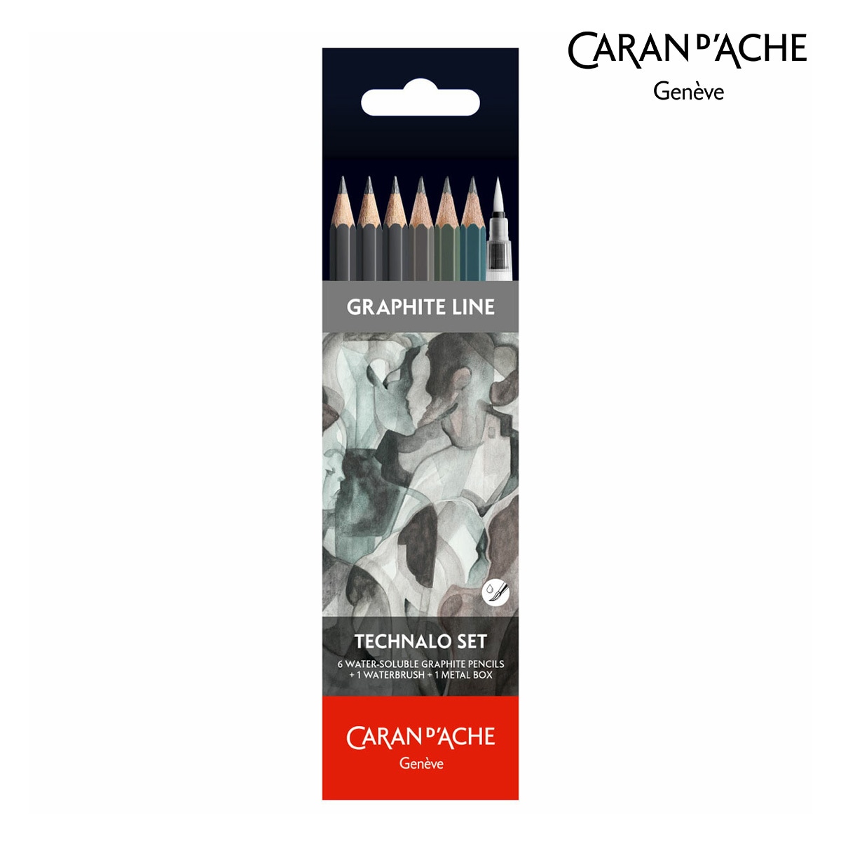 カランダッシュ(Caran d'Ache) 0779-307 グラファイトライン テクナロアソートセット (619818)