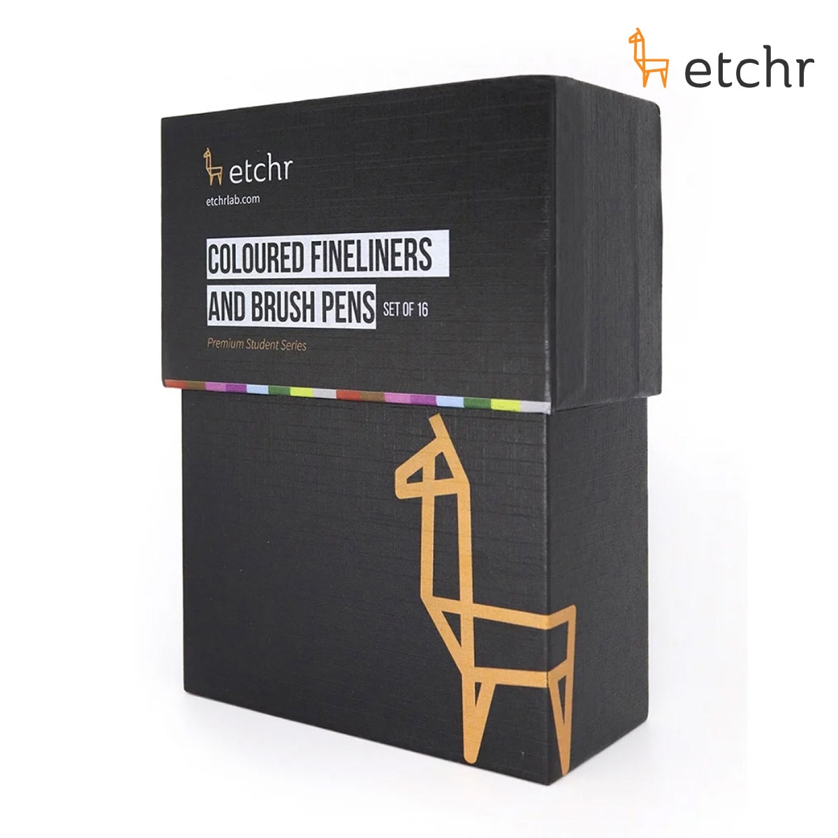 エッチャー(Etchr) カラーグラフィックペン 16本セット (275229)