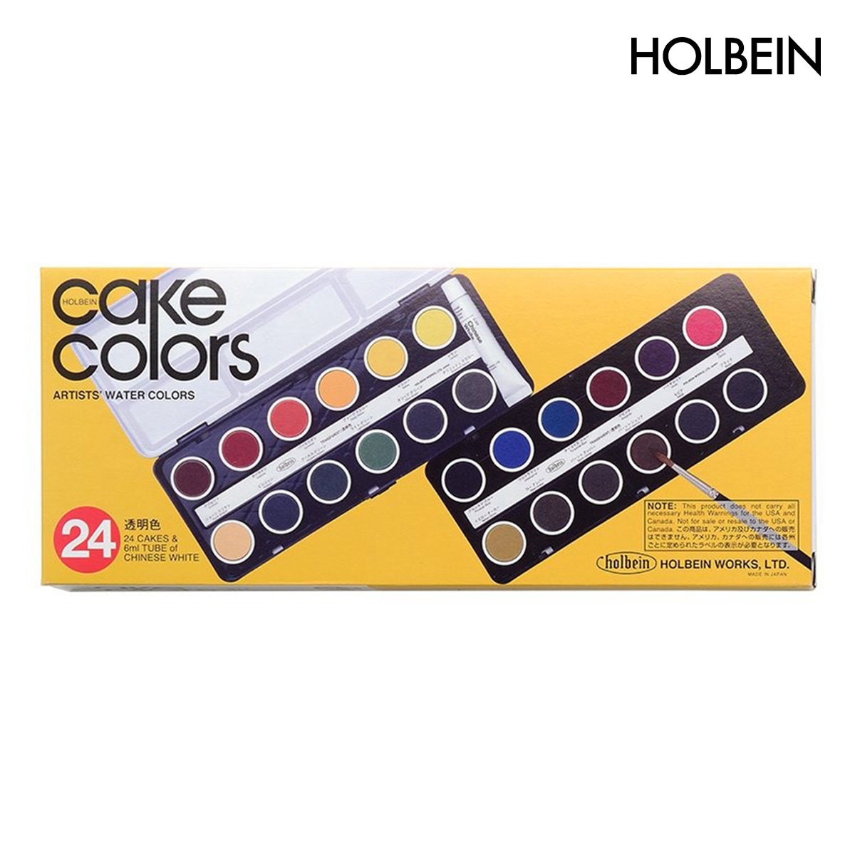 ホルベイン ケーキカラー 透明24色セット (2012)