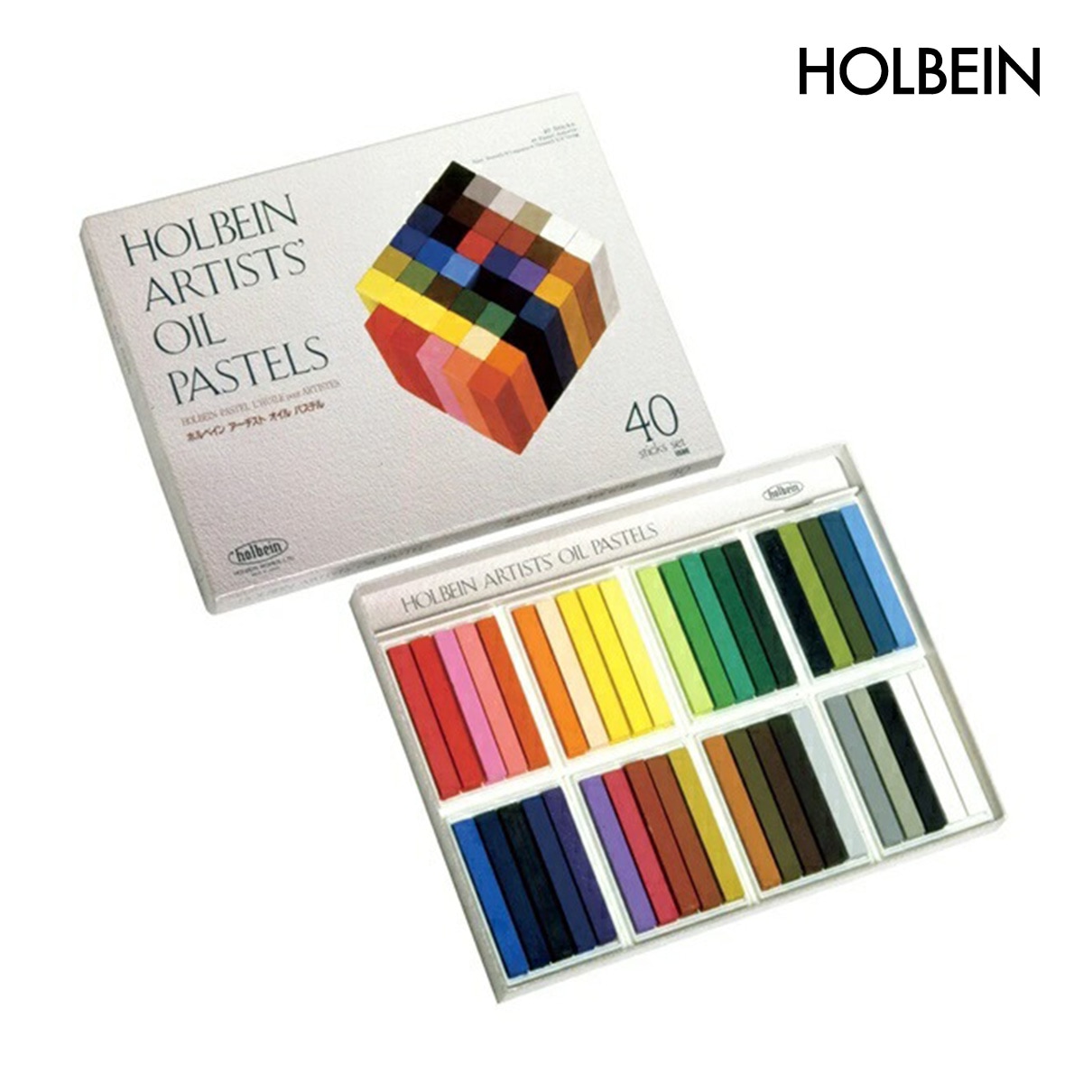 ホルベイン オイルパステル 40本セット U686 (7686)