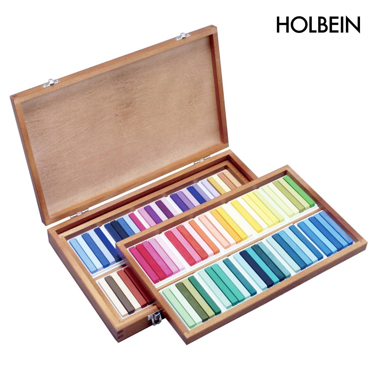 ホルベイン オイルパステル 100本 全色木函セット U690 (7690)