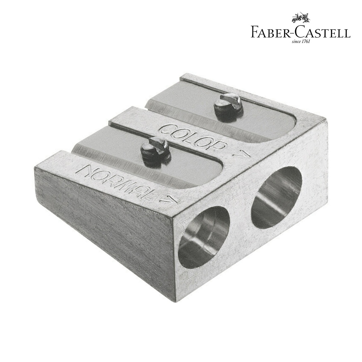 ファーバーカステル 2穴メタルシャープナー (185710)