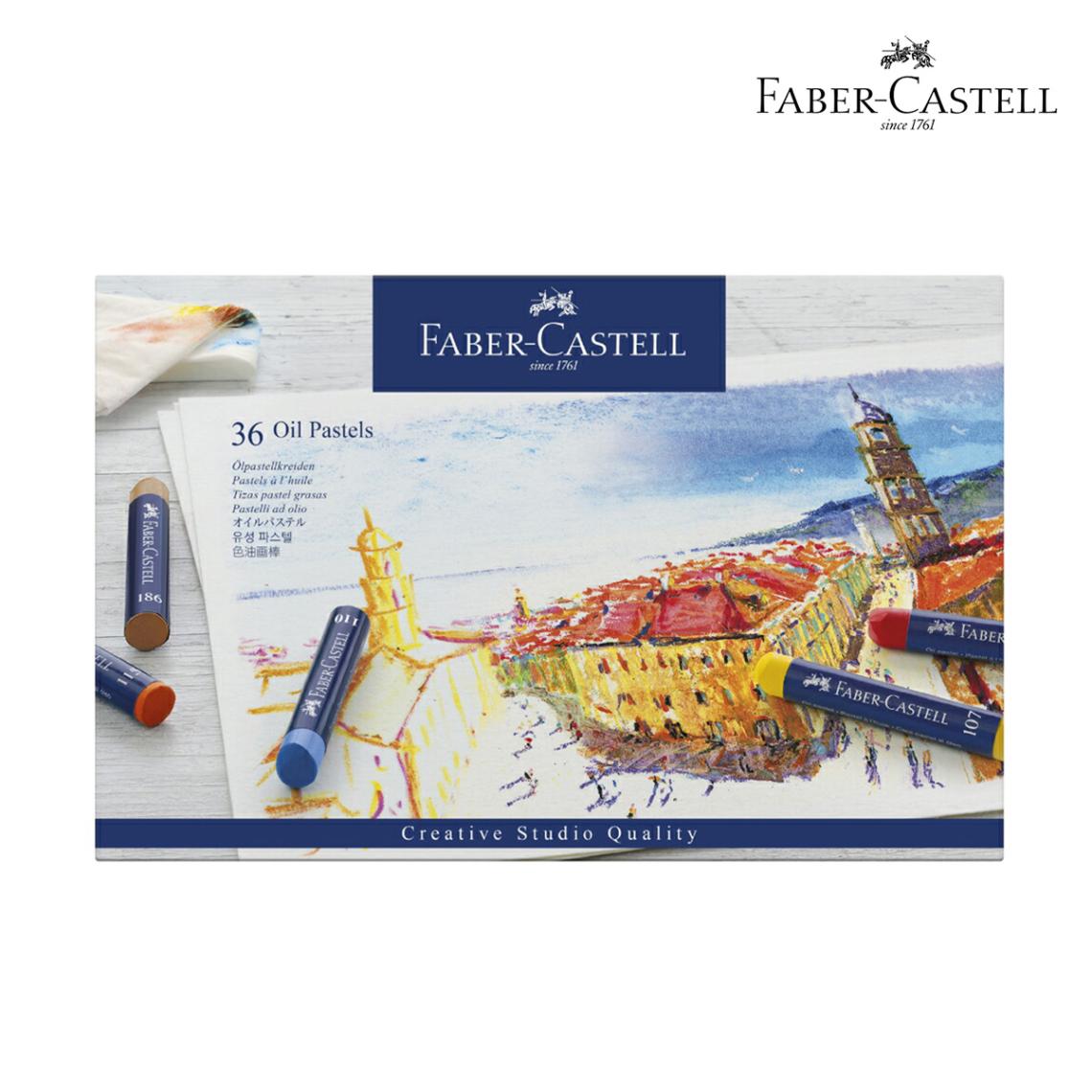 ファーバーカステル クリエイティブスタジオ オイルパステル 36色セット (127036)