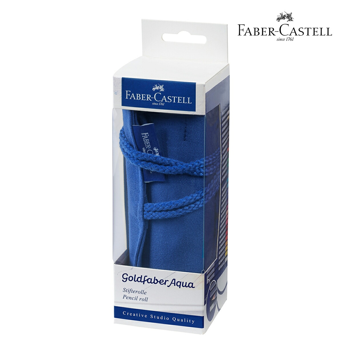 ファーバーカステル ゴールドファーバーアクアペンシルロール 27色、削り、筆付き (114652)