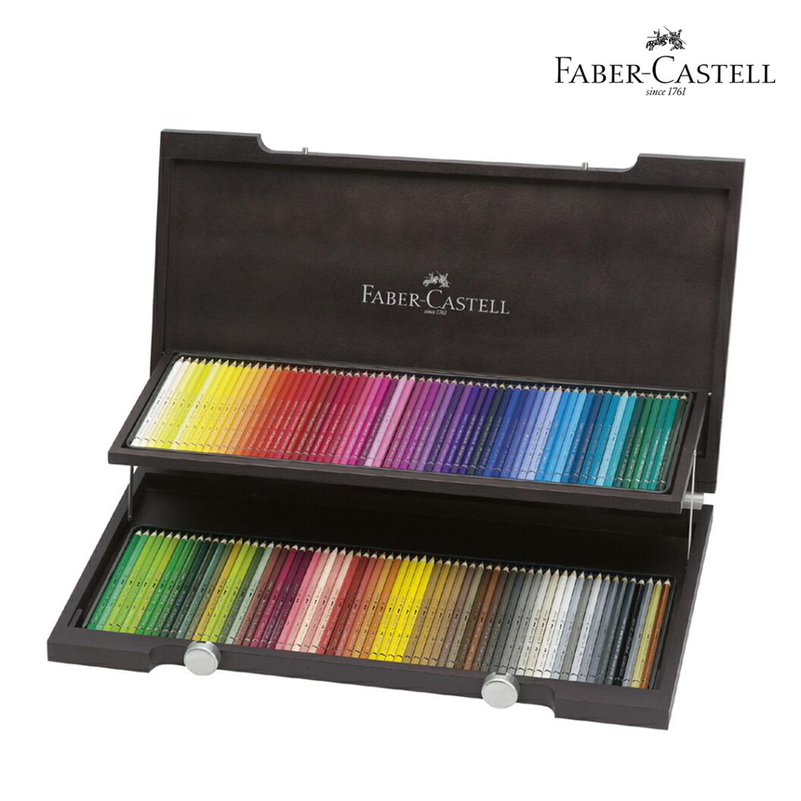 ファーバーカステル デューラー水彩色鉛筆セット 120色木箱 (117513)