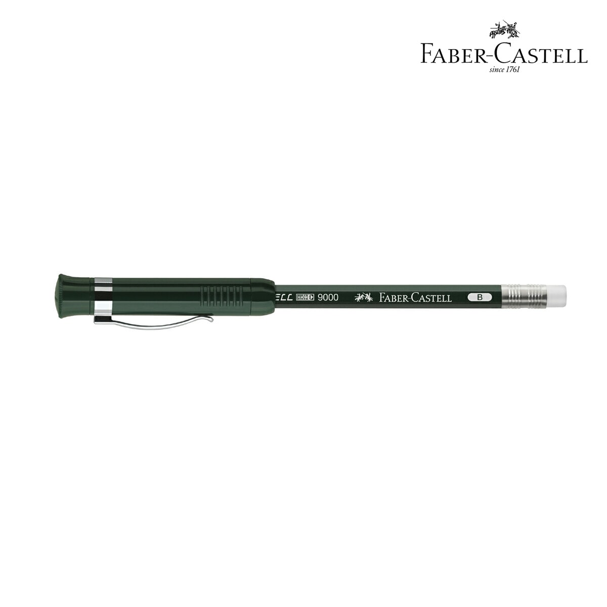 ファーバーカステル パーフェクトペンシル 消しゴム付き鉛筆9000番付き (119037)