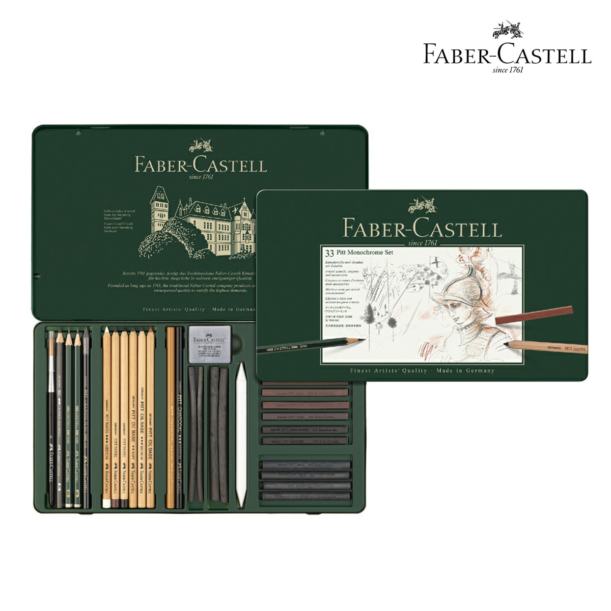 ファーバーカステル ピットモノクロームセット 33種セット (112977)