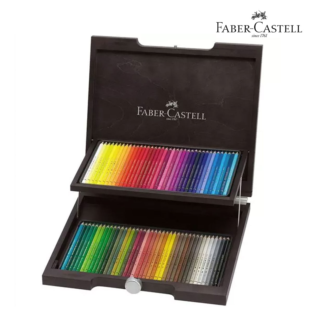 ファーバーカステル ポリクロモス色鉛筆 72色セット 木箱 (110072)
