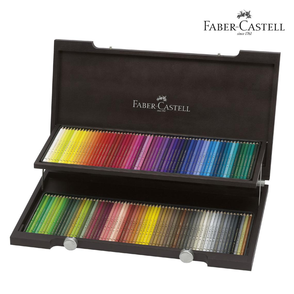 ファーバーカステル ポリクロモス色鉛筆 120色セット 木箱 (110013)