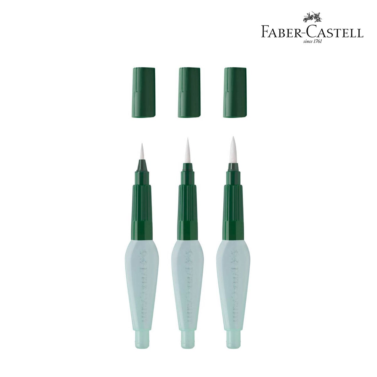 ファーバーカステル ウォーターブラシ 筆先スモール/ミディアム/ラージ