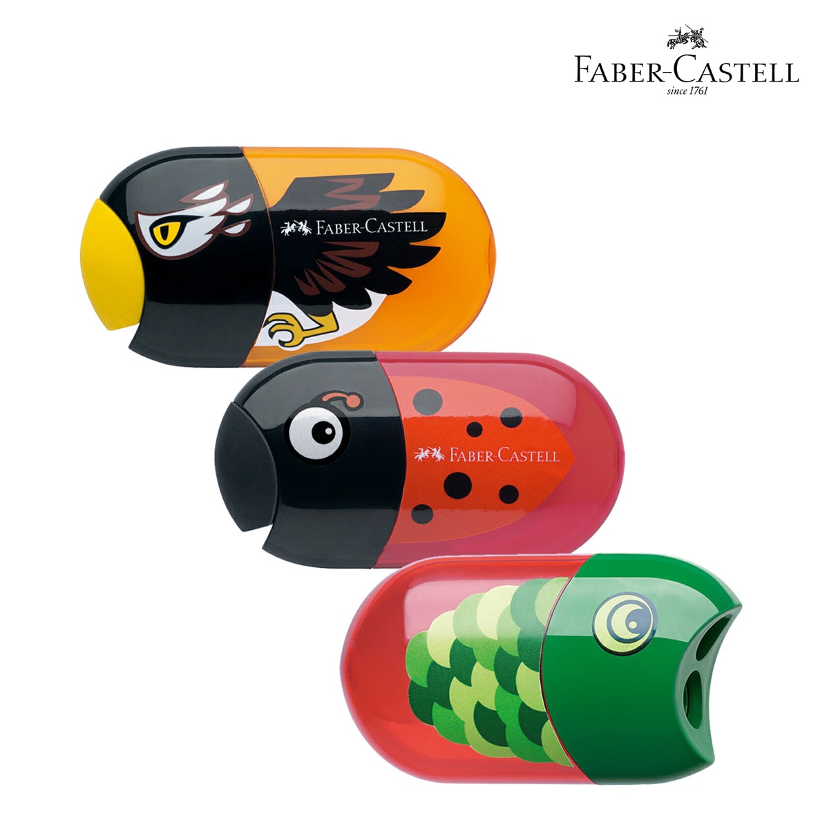 ファーバーカステル シャープナー 全3種