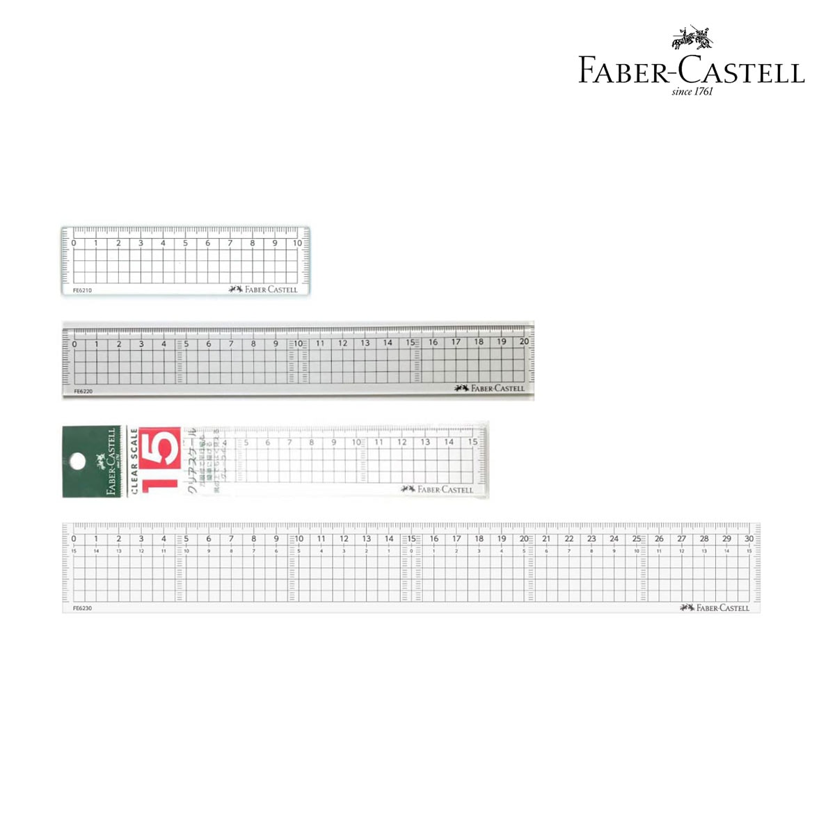 ファーバーカステル クリアスケール 全4サイズ