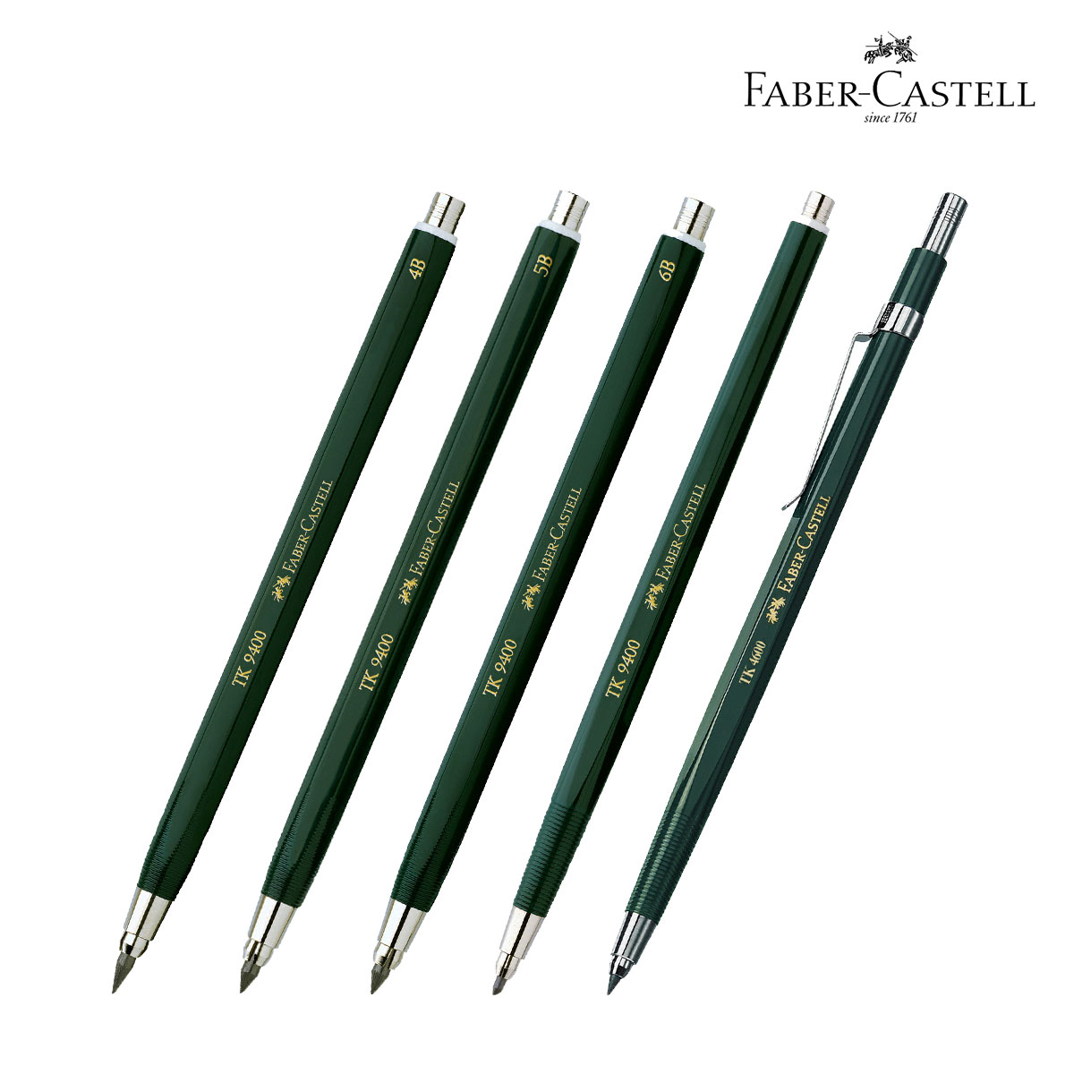 ファーバーカステル 製図用芯ホルダー クラッチペンシル 全5種類