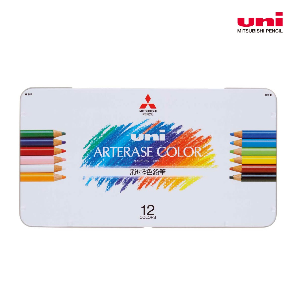 三菱鉛筆 ユニアーテレーズカラー12色セット(UAC12C)