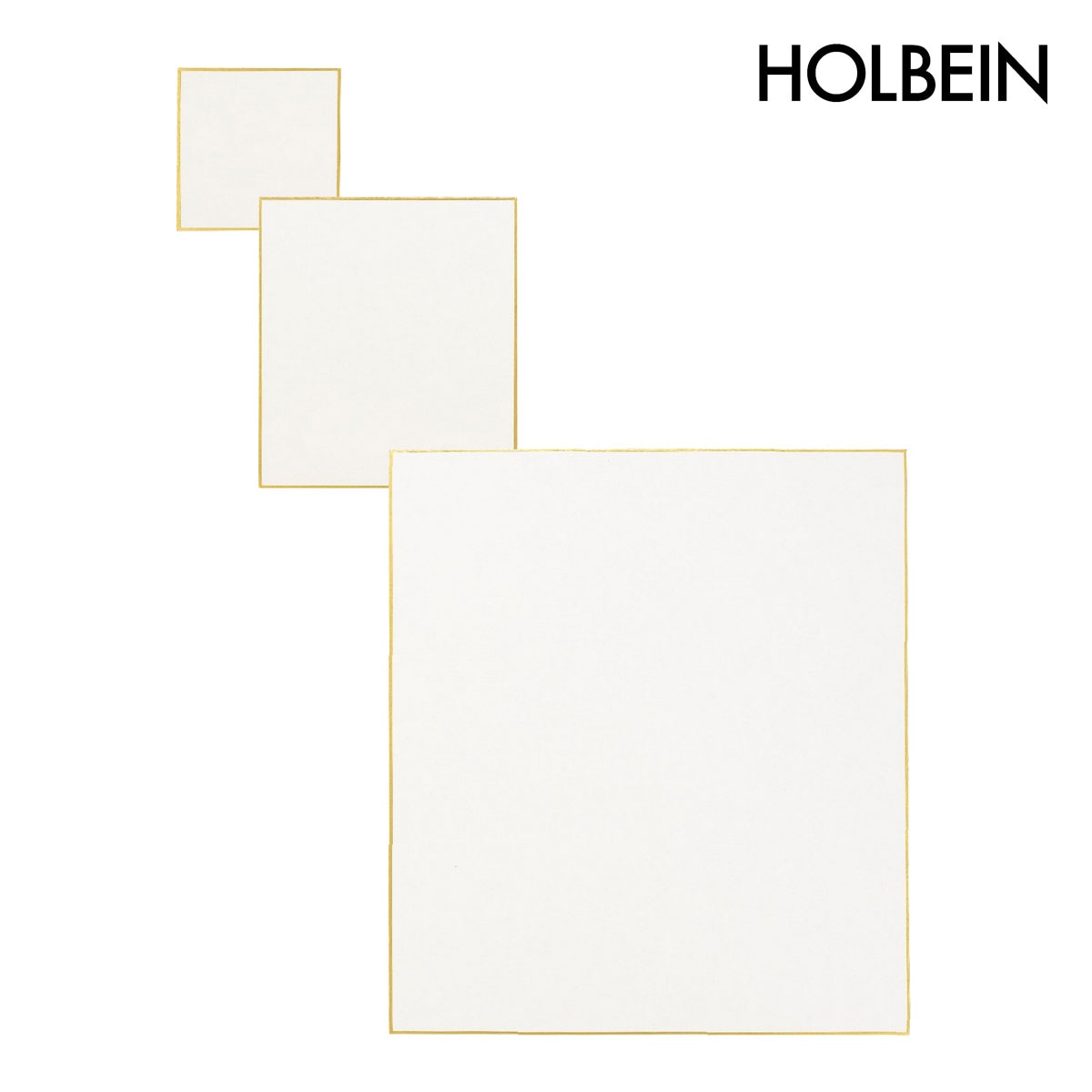 ホルベイン アルビレオ水彩紙 色紙 全3種