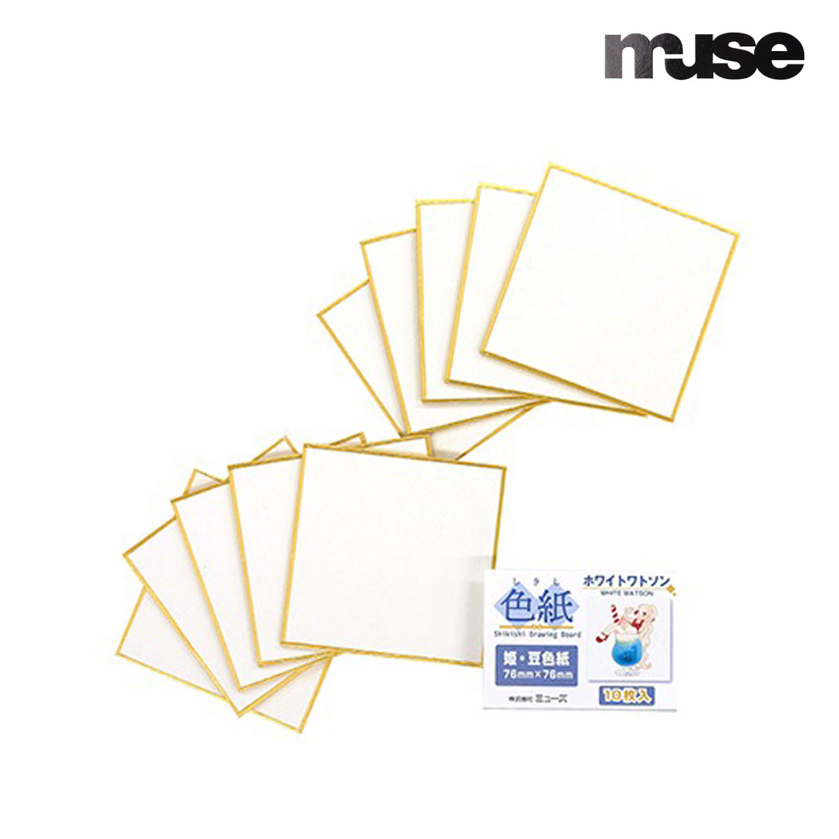 MUSE ミューズ 直筆サイン色紙(生写真)Muse 色紙（しきし）パック「コミックケント」｜muse