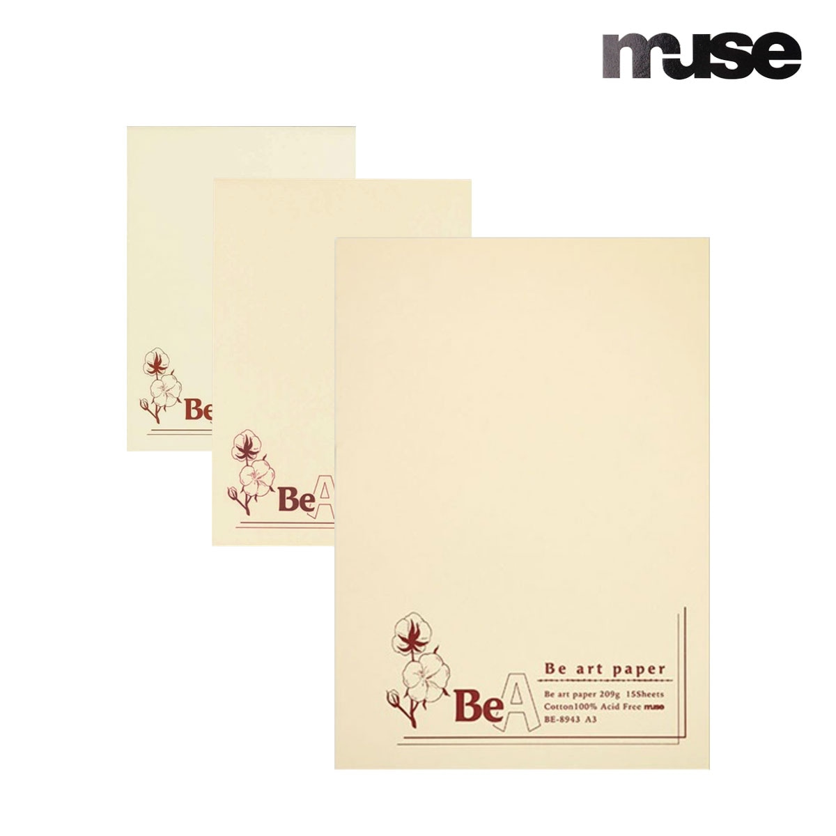 ミューズ Ｂｅアートペーパーパッド (全3サイズ)