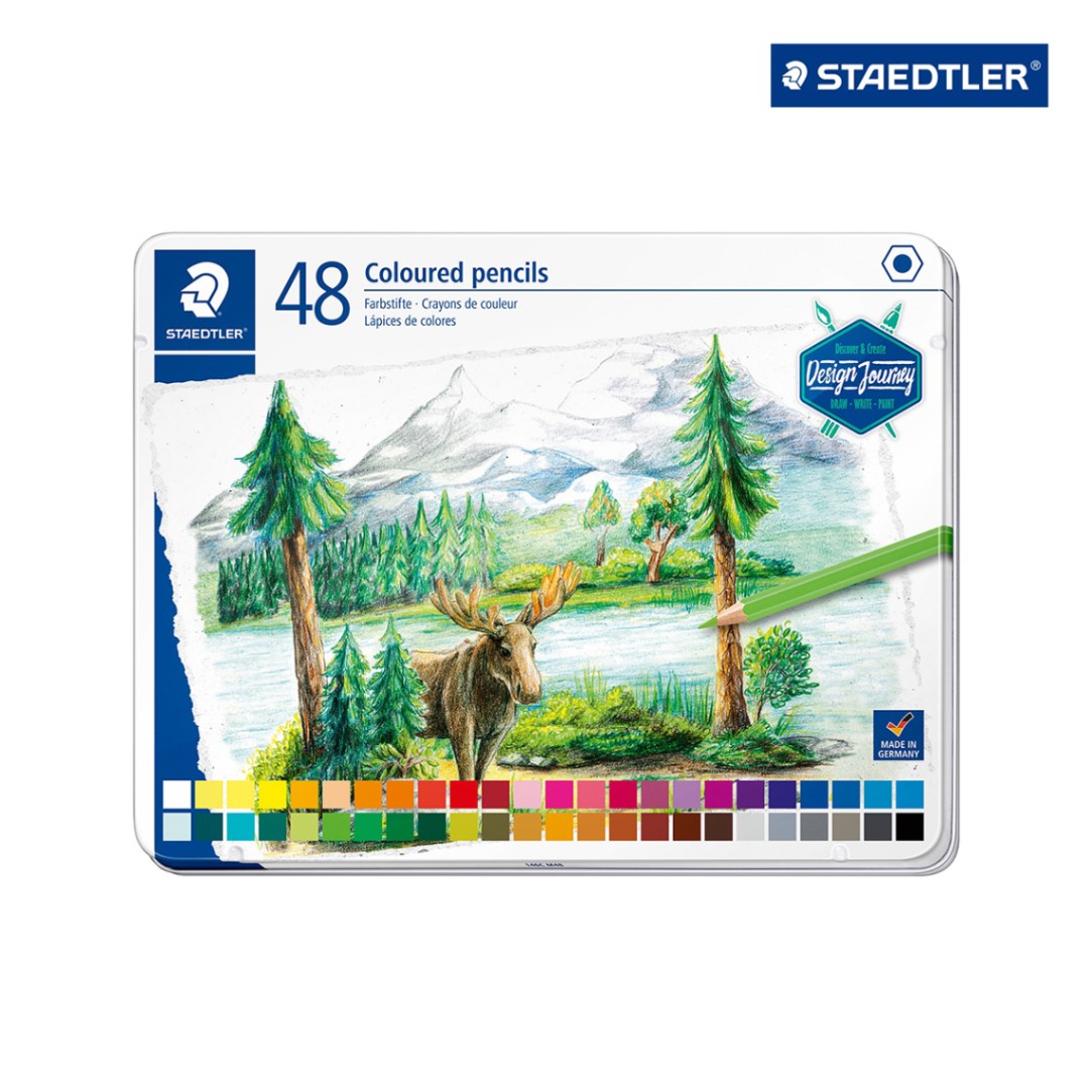 ステッドラー デザインジャーニー油性色鉛筆 48色セット (146C M48)