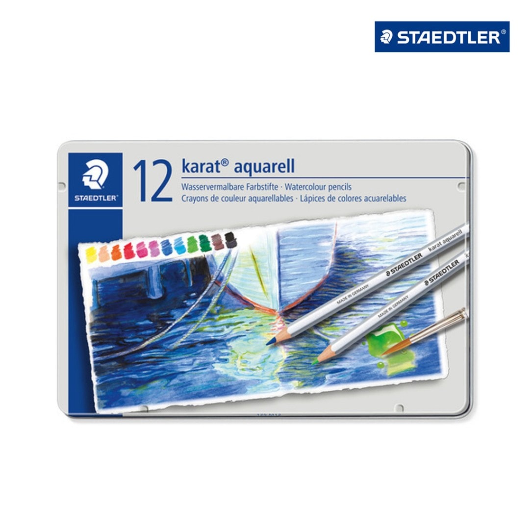 ステッドラー カラト水彩色鉛筆 セット 12色 125 Ｍ12 (125 M12)
