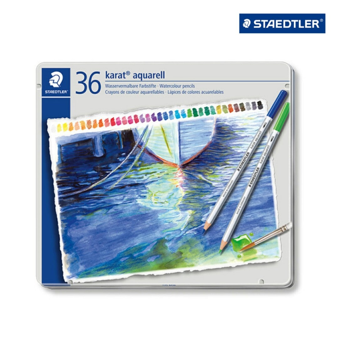 ステッドラー カラト水彩色鉛筆 セット 36色 125 Ｍ36 (125 M36)