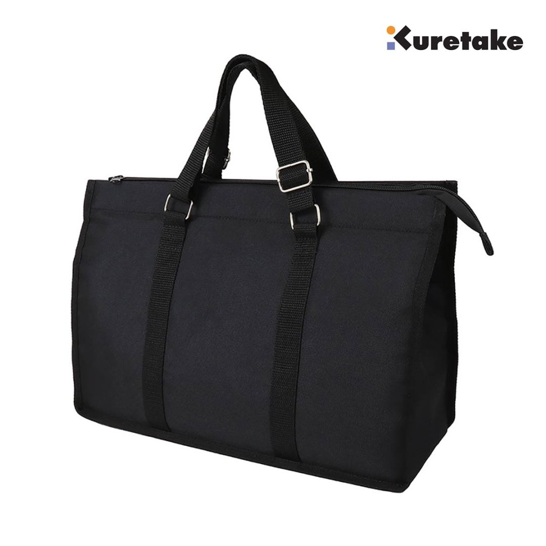 呉竹 ケース 書画収納バック／黒 (KG700-1)