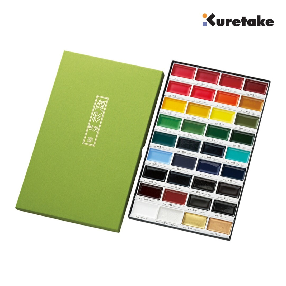 龍図　竹和紙顔彩印刷 商品一覧,絵具・メディウム,日本画,顔彩 | 静風堂ONLINE SHOP