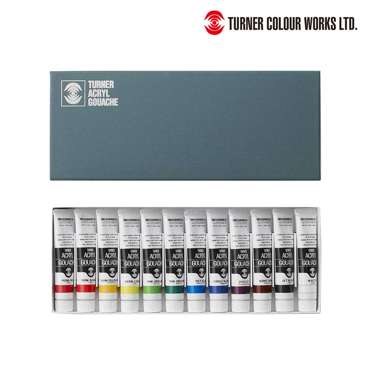 ターナー アクリルガッシュ 20mlセット 12色 (AG02012C)