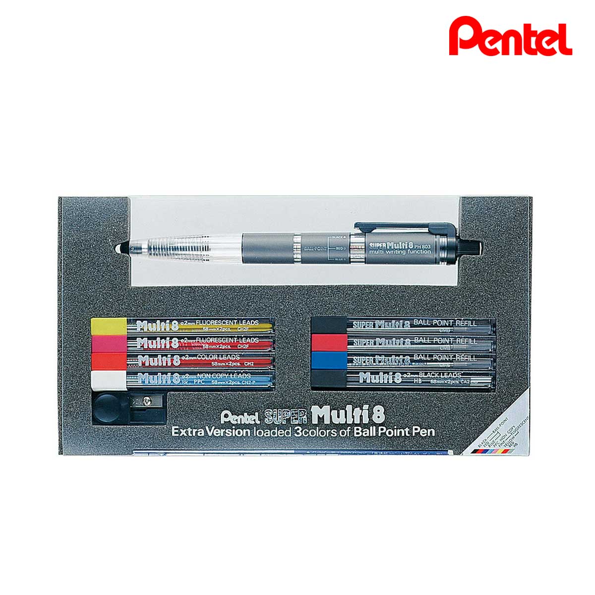 ぺんてる マルチ8セット ＰＨ803ＳＴ (PH803ST)