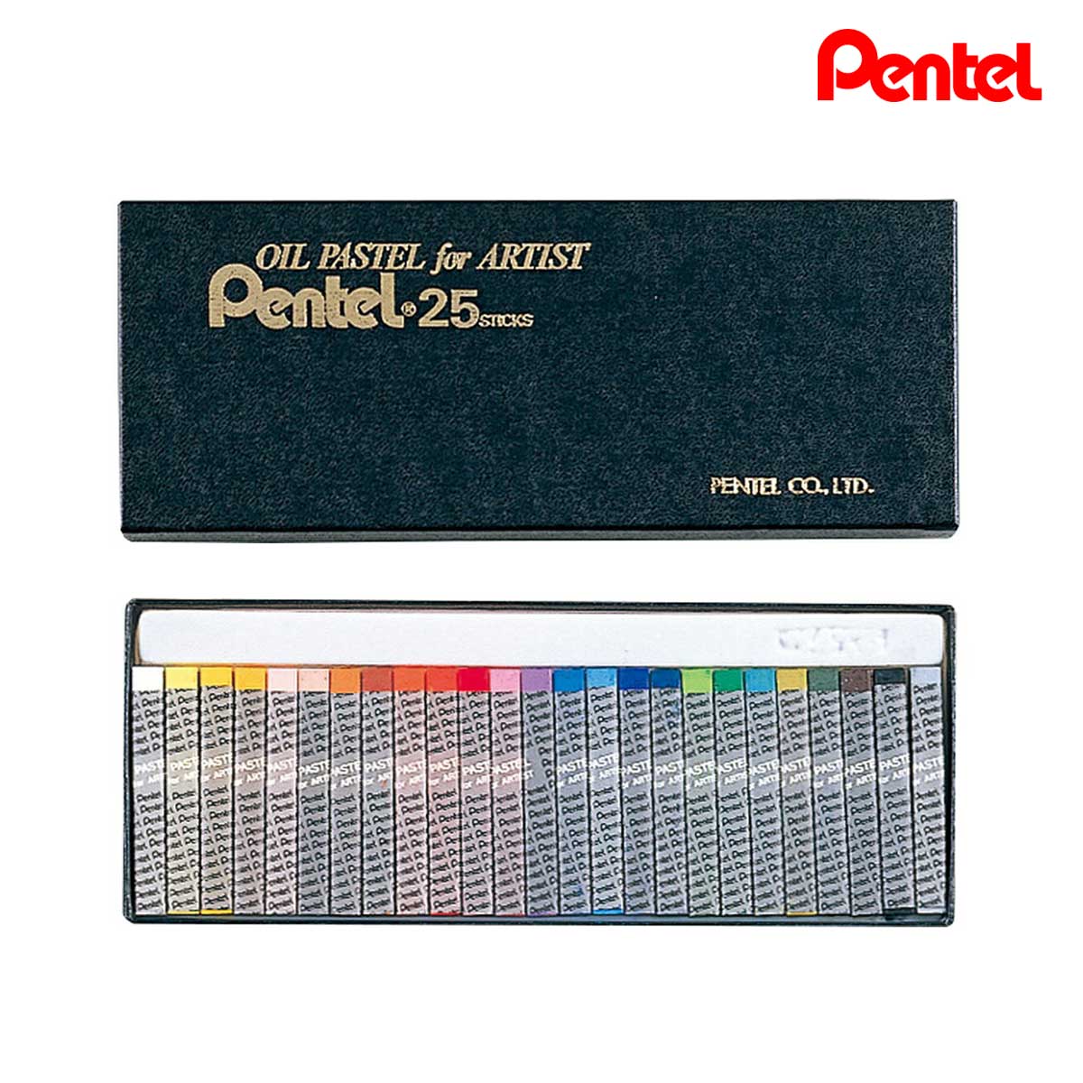 ぺんてる 専門家用パス 25色 (PTA-25D)