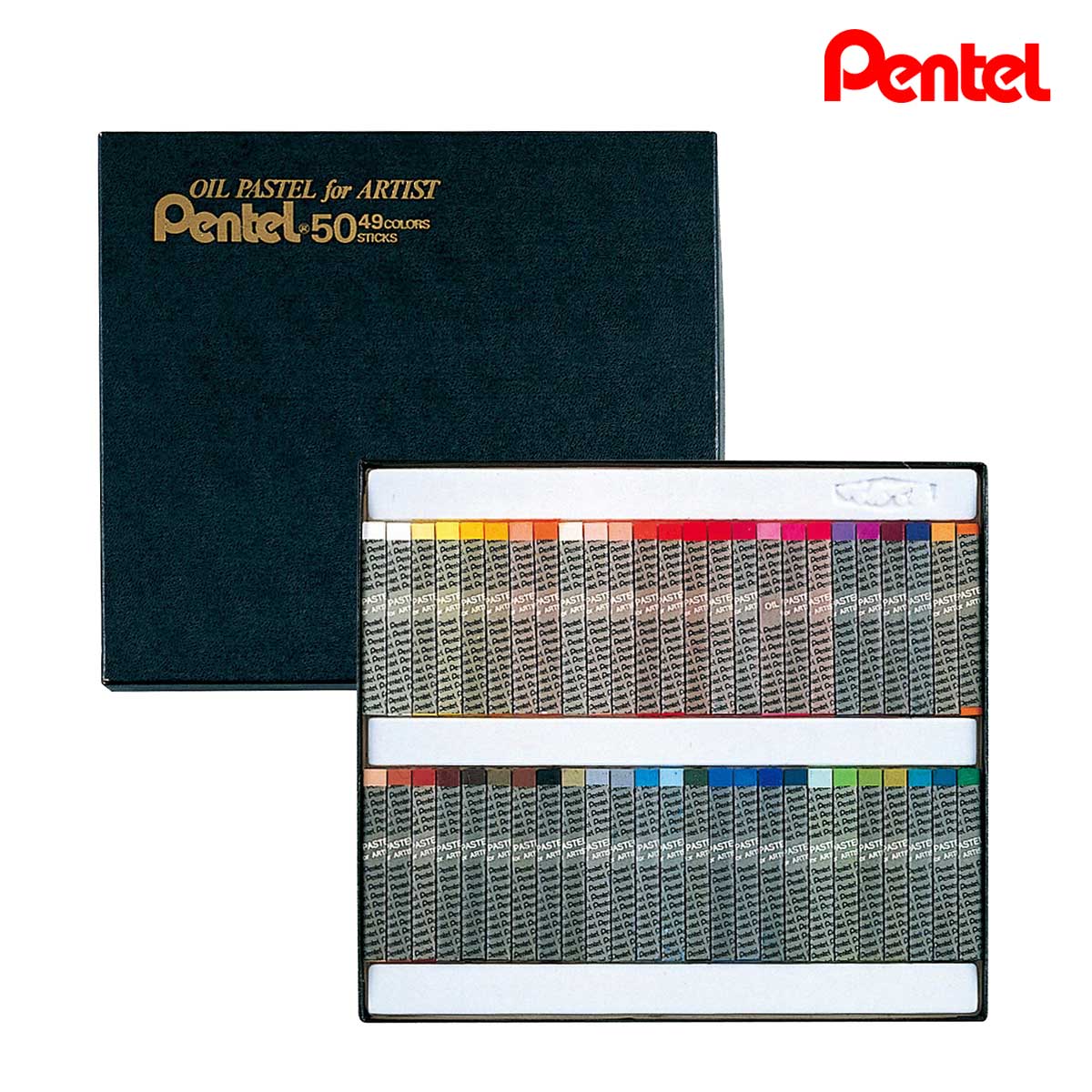 ぺんてる 専門家用パス 50色 (PTA-50D)